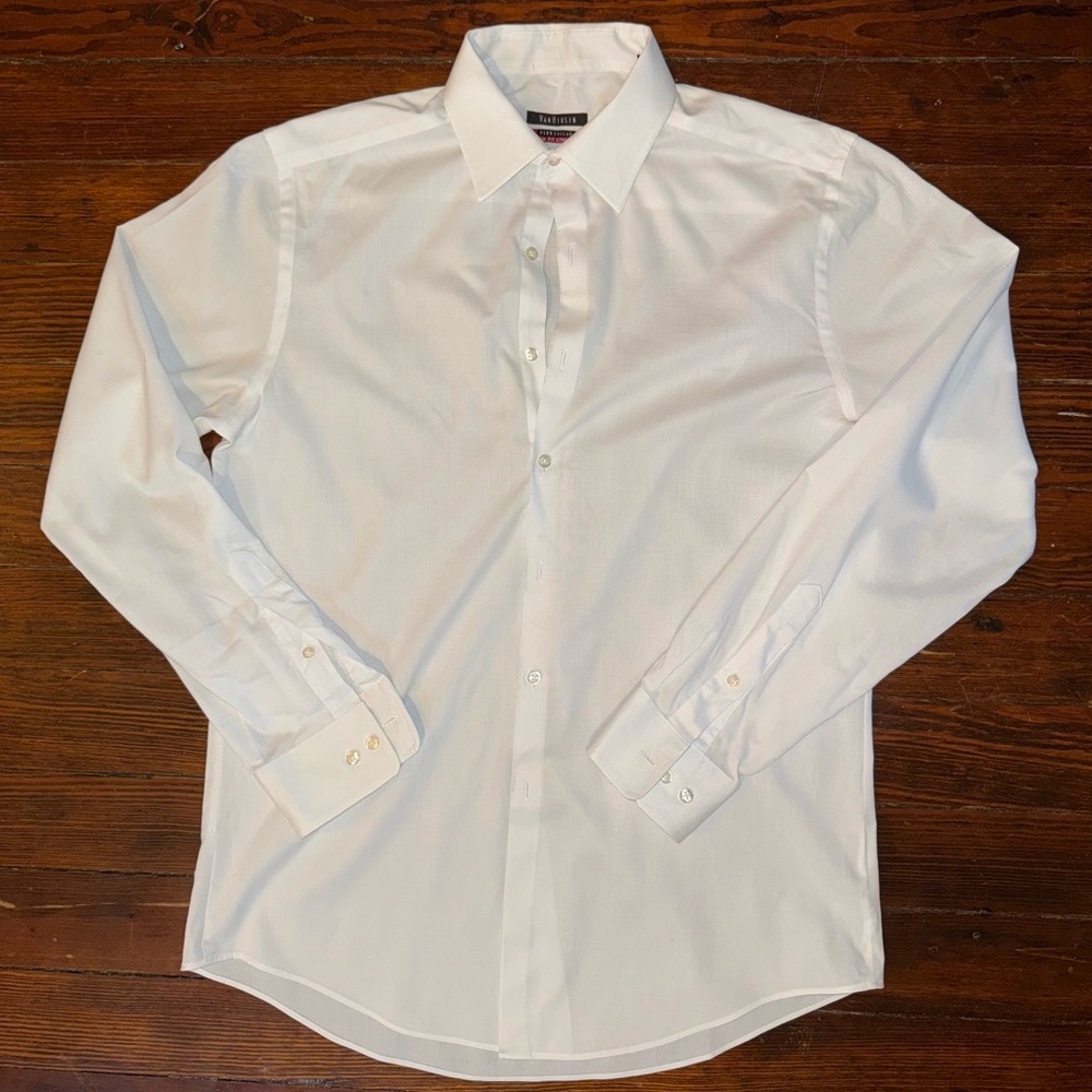Classic White Men's Shirt